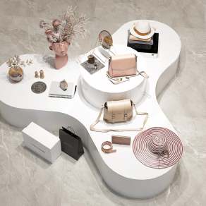 现代展示台3D模型下载